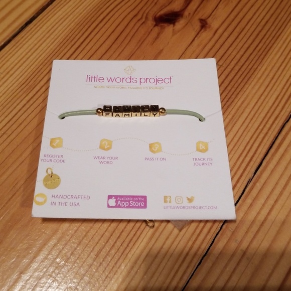 Little Words Project Jewelry - Little Words Project FAMILY Bracelet NEW